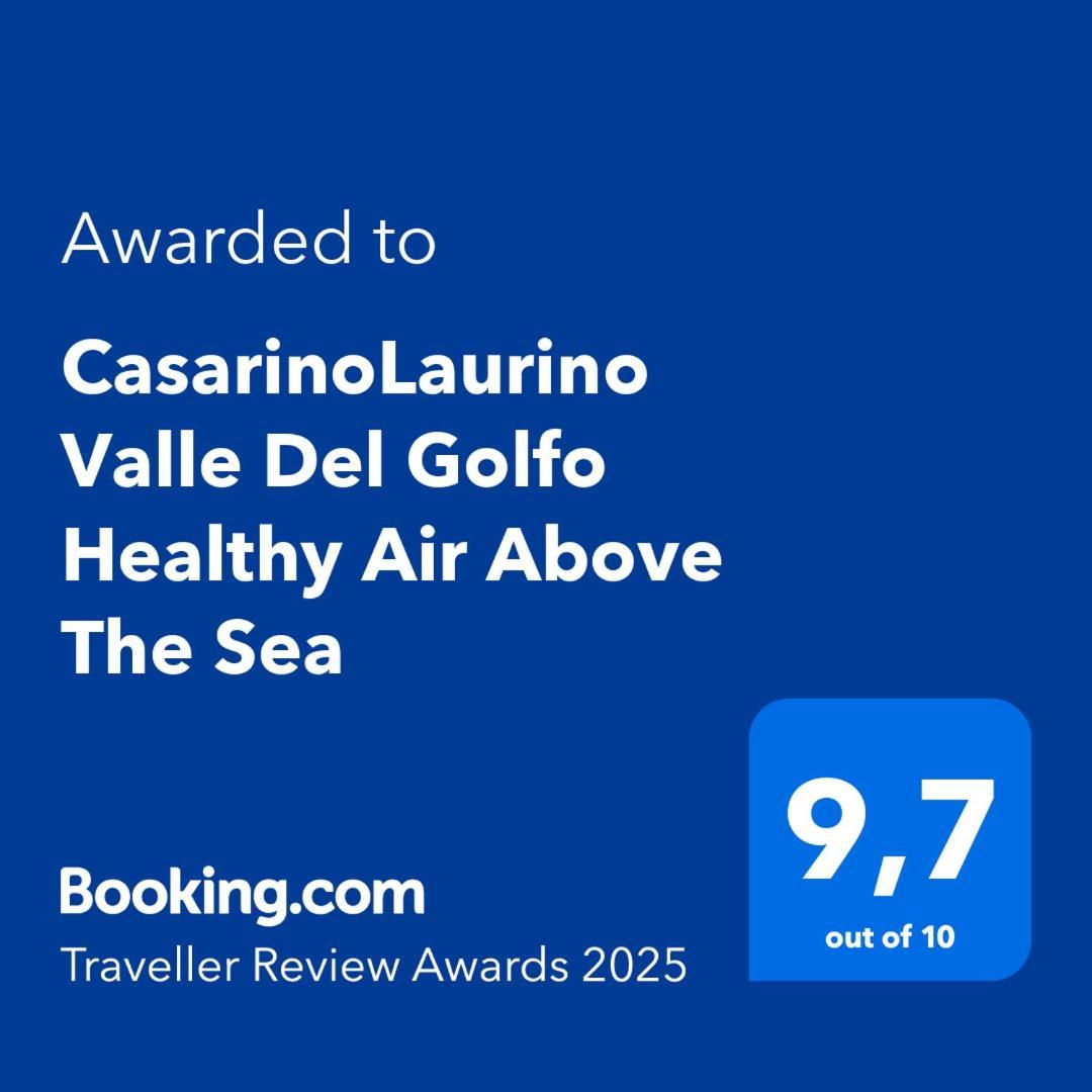 Casarinolaurino Valle Del Golfo Healthy Air Above The Sea Uscio Extérieur photo
